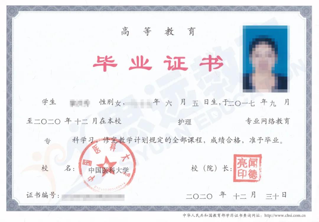中國醫(yī)科大學(xué)網(wǎng)絡(luò)教育畢業(yè)證書領(lǐng)取通知
